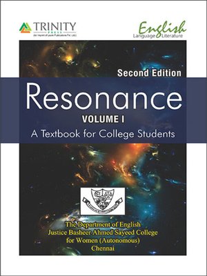 cover image of Resonance, Volume I